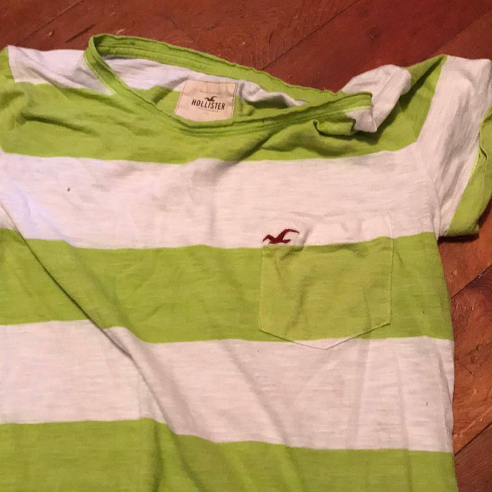 Women's Hollister small striped tee
